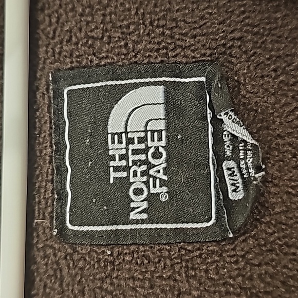 Womens Med Brown North Face Fleece Jacket - Picture 2 of 5